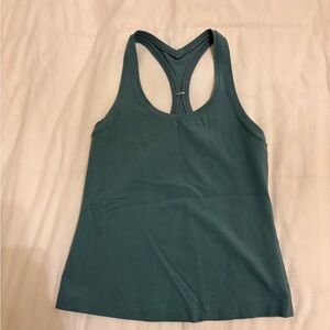 Lululemon Align Waist-Length Racerback Tank Top, Size 4, Teal